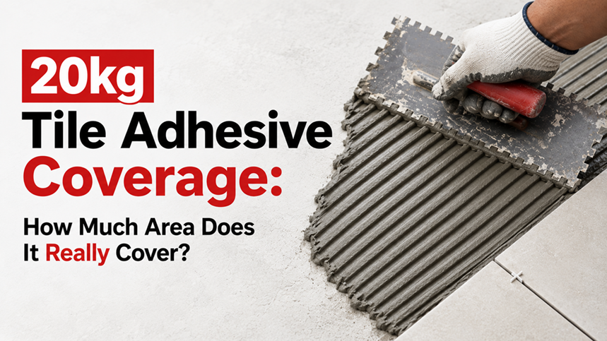 20kg Tile Adhesive Coverage How Much Area Does It Really Cover